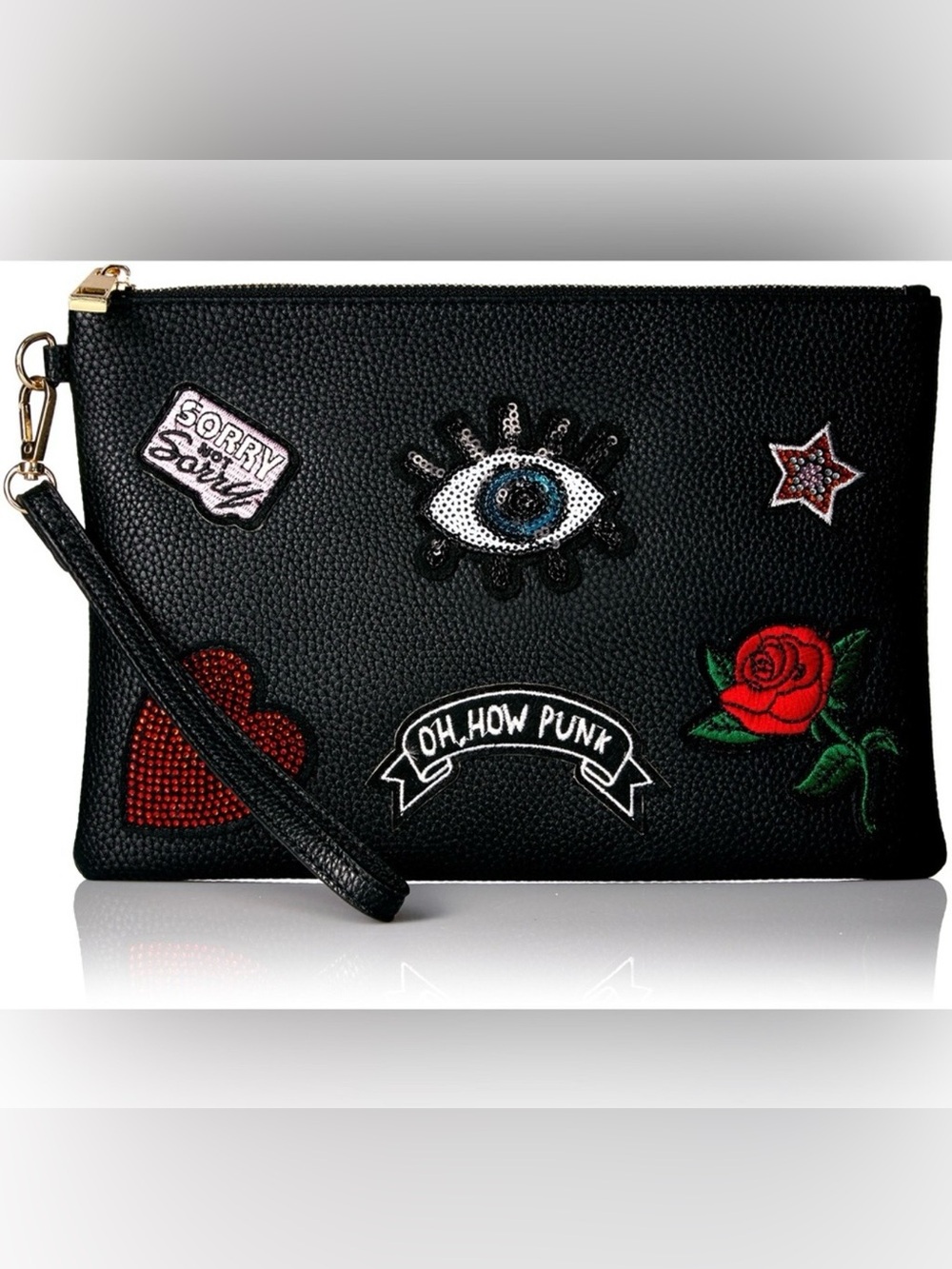 NWT💗🆕Aldo coyo clutch bag black